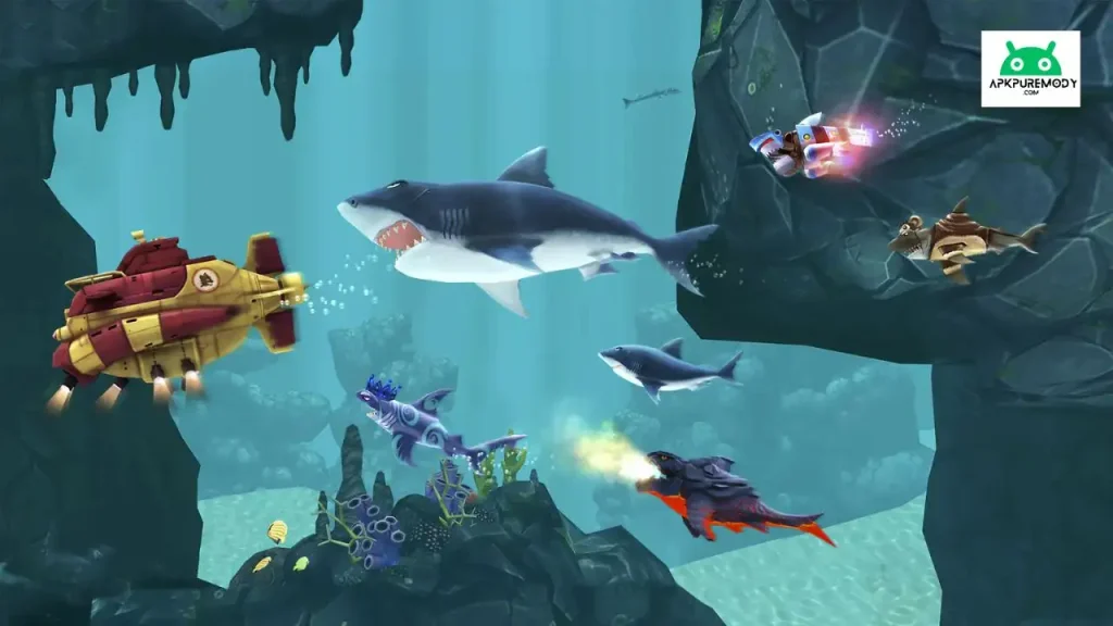 Hungry Shark Evolution v11.1.0 Apk (Dinheiro Infinito)