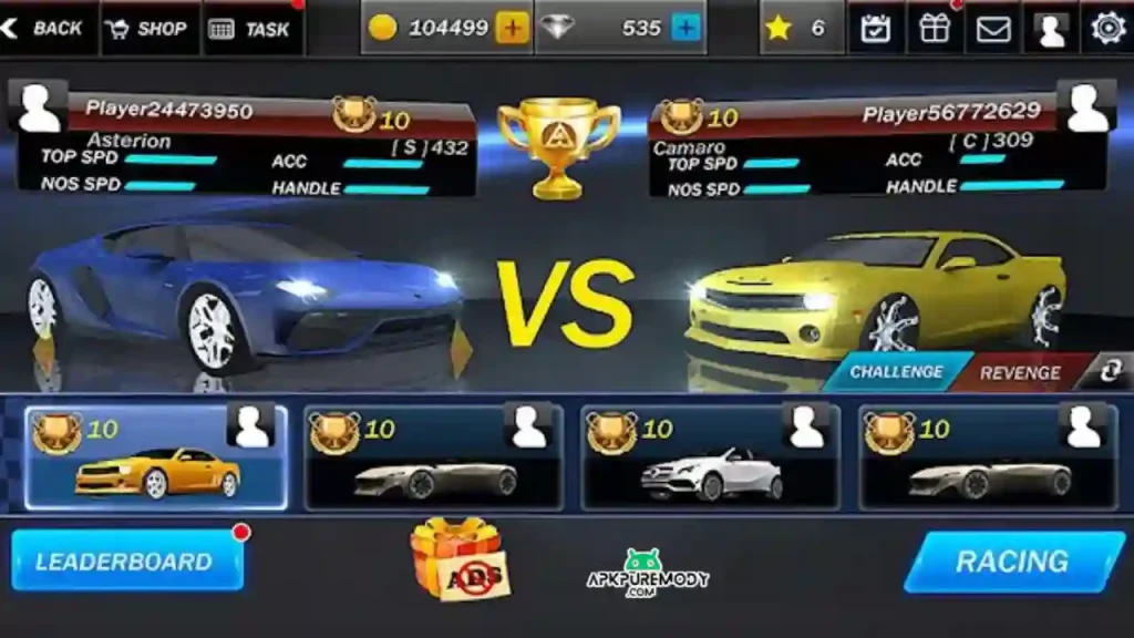 Baixe o Street Racing 3D Mod(MOD, Dinheiro Ilimitado) 7.4.6 grátis para Android