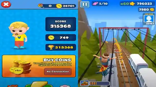 Subway Surfers 1.99.0 (Android 4.1+)Dinheiro Infinito